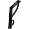 Ekena Millwork Ashford Single, Wrought Iron Bracket, (Single center brace), Powder Coated B 1 1/2"W x 5 1/2"D x 8"H BKTM01X05X08SAS - alternate 1
